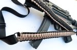 TAN / BLACK - Single Point Tactical Paracord Rifle Gun Sling - Image 6