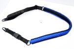 BLUE / BLACK - Combo 1 or 2 Point Tactical Paracord Rifle & Shotgun Sling - Image 6