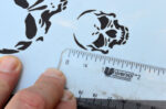 PUNISHER & SKULLS - RC Model Spray Paint Camo Gun Stencils ADHESIVE & MYLAR - 4 PACK - Image 4
