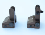 ANODIZED BROWN - 2 Piece Low Profile BUIS Front & Rear Back up Iron Metal Rifle Gun Sights - Image 7
