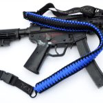 BLUE / BLACK - Combo 1 or 2 Point Tactical Paracord Rifle & Shotgun Sling