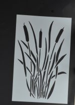 Camo Duck boat stencils Set - Cattails, Bark, Grass - Image 9