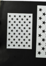 50 US Stars - Spray Airbrush Painting Stencils American Flag Small & Large 4 PACK - Image 4