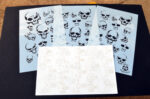 PUNISHER & SKULLS - RC Model Spray Paint Camo Gun Stencils ADHESIVE & MYLAR - 4 PACK - Image 15