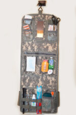 DIGITAL ACU - Military Molle Equipped Toiletry Bathroom Camping Travel Wash Kit Bag