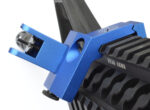 ANODIZED BLUE - BUIS Back up Iron Sights 45 degree Angle reflex Sight Set Anodized - Image 4