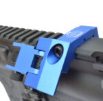 ANODIZED BLUE - BUIS Back up Iron Sights 45 degree Angle reflex Sight Set Anodized - Image 2