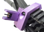 PURPLE - BUIS Back up Iron Sights 45 degree Angle reflex Sight Set Anodized - Image 8