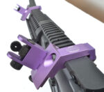 PURPLE - BUIS Back up Iron Sights 45 degree Angle reflex Sight Set Anodized - Image 6