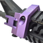 PURPLE - BUIS Back up Iron Sights 45 degree Angle reflex Sight Set Anodized - Image 4