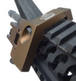 ANODIZED BROWN - BUIS Back up Iron Sights 45 degree Angle reflex Sight Set Anodized - Image 4