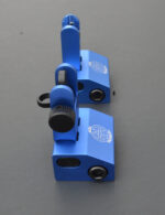 ANODIZED BLUE - 2 Piece Low Profile BUIS Front & Rear Back up Iron Metal Rifle Gun Sights - Image 11