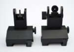 ANODIZED BLACK - 2 Piece BUIS Front & Rear Back up Iron Metal Rifle Gun Sights - Image 3
