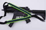 NEON / NAVY - Single Point Tactical Paracord Rifle Gun Sling - Image 3