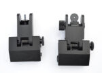 ANODIZED BLACK - 2 Piece BUIS Front & Rear Back up Iron Metal Rifle Gun Sights - Image 7