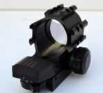 Red / Green Dot Holographic Reflex Sight Multi Reticles Gun Sight with Rails - Image 2