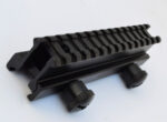 1 inch See Through Picatinny Riser Scope Rifle Mount 14 SLOT - Image 6
