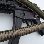 GRAY TAN CAMO - Single Point Tactical Paracord Rifle Gun Sling