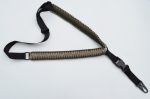 GRAY TAN CAMO - Single Point Tactical Paracord Rifle Gun Sling - Image 6