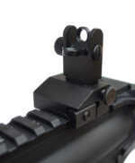 ANODIZED BLACK - 2 Piece BUIS Front & Rear Back up Iron Metal Rifle Gun Sights - Image 2