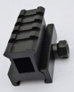 Mini 1 inch See through 4 slot Scope Riser Mount - Image 2