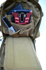 TAN / KHAKI - Pistol Gun Case Concealed carry Bag Utility Range Bag Pouch - Image 8