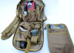 TAN / KHAKI - Pistol Gun Case Concealed carry Bag Utility Range Bag Pouch - Image 2