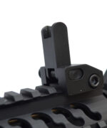 Fiber Optic Gun Sight Back up Iron Sights 2 Piece Front and Rear BUIS Flip Up - Image 6