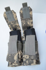 DIGITAL ACU - Double Magazine Carrier MOLLE compatible pouch