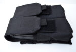 BLACK - Double Magazine Carrier MOLLE compatible pouch - Image 3