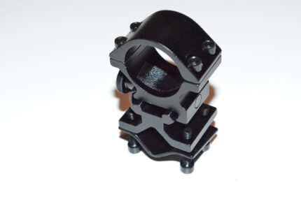2 piece Shotgun flashlight mount for 1" lights