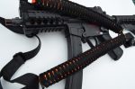 SNEAKY ORANGE - Single Point Tactical Paracord Rifle Gun Sling