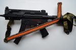 ORANGE TWIST - Combo 1 or 2 Point Tactical Paracord Rifle & Shotgun Sling - Image 9