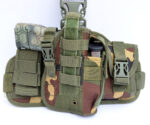 WOODLAND CAMO - Tactical Drop Leg Thigh Gun Pistol Holster - Image 8