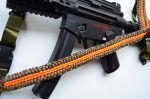 ORANGE TWIST - Combo 1 or 2 Point Tactical Paracord Rifle & Shotgun Sling - Image 7