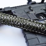 GREEN / BLACK CAMO - 2 Point Paracord Rifle or Shotgun Sling