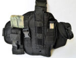 BLACK - Tactical Drop Leg Thigh Gun Pistol Holster - Image 7