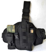 BLACK - Tactical Drop Leg Thigh Gun Pistol Holster