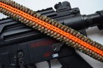ORANGE TWIST - Combo 1 or 2 Point Tactical Paracord Rifle & Shotgun Sling