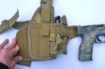 MULTICAM - Compact Tactical Drop Leg Thigh Gun Pistol Holster - Image 11