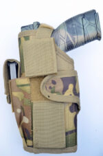 MULTICAM - Compact Tactical Drop Leg Thigh Gun Pistol Holster - Image 7