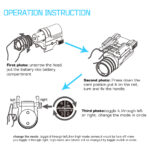 CREE LED Compact Shotgun Pistol Tactical Handgun Gun Flashlight 230 Lumens - Image 7