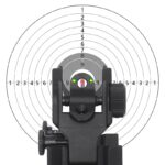 Fiber Optic Flip Up Metal Sights - Front and Rear BUIS Picatinny Base - Image 10