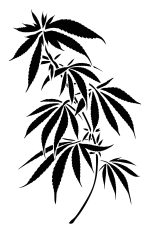 MARIJUANA ? Camouflage Stencils Spray Paint Through ? MYLAR 2 PACK - Image 4