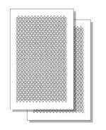 MICRO DIAMOND ? Camouflage Spray Paint Gun Stencils ADHESIVE Stick-on 2 PACK