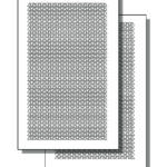 MICRO TRI - Camouflage Spray Paint Gun Stencils ADHESIVE Stick-on 2 Pack