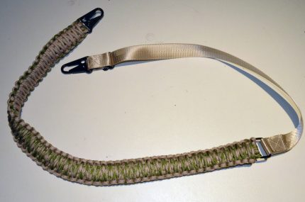 SAND / CAMO - 2 Point Paracord Rifle or Shotgun Sling