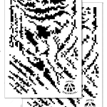 STRIPE DIGITAL ? Camouflage Stencils Spray Paint Through ? MYLAR 2 PACK