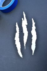 TORN CAMO STREAKS ? Camouflage Spray Paint Gun Stencils ADHESIVE Stick-on 3 PACK - Image 11