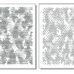 TRI & DIAMONDTAC - Camouflage Spray Paint Gun Stick-on Stencils - ADHESIVE 2 PACK